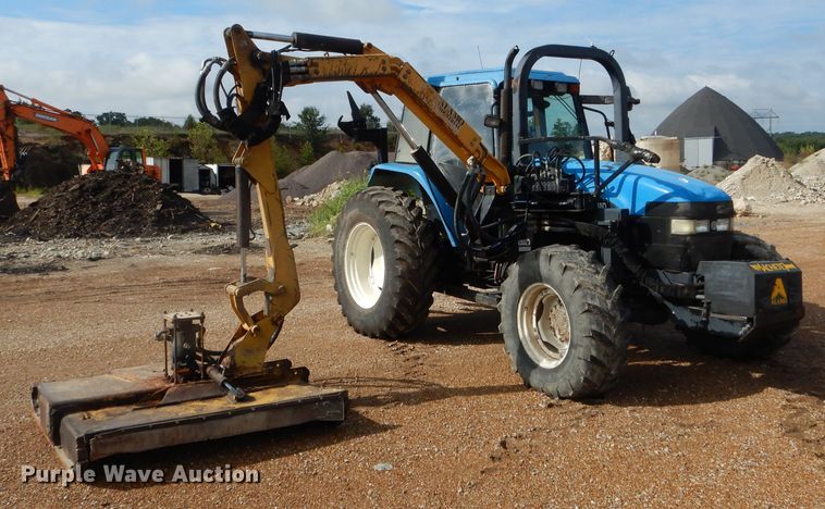 image for item DH6070 2000 New Holland TM115 MFWD tractor