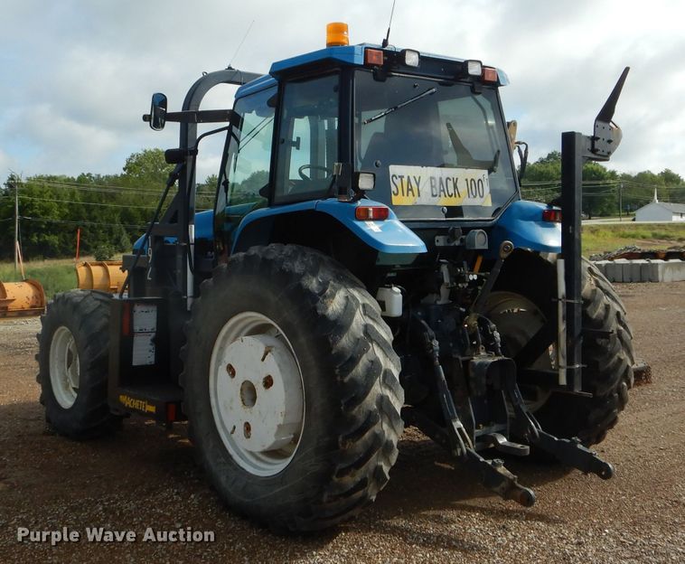 image for item DH6070 2000 New Holland TM115 MFWD tractor
