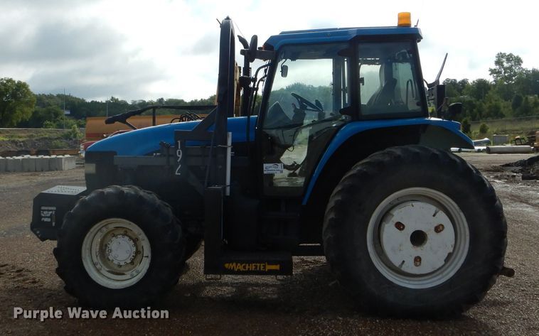 image for item DH6070 2000 New Holland TM115 MFWD tractor