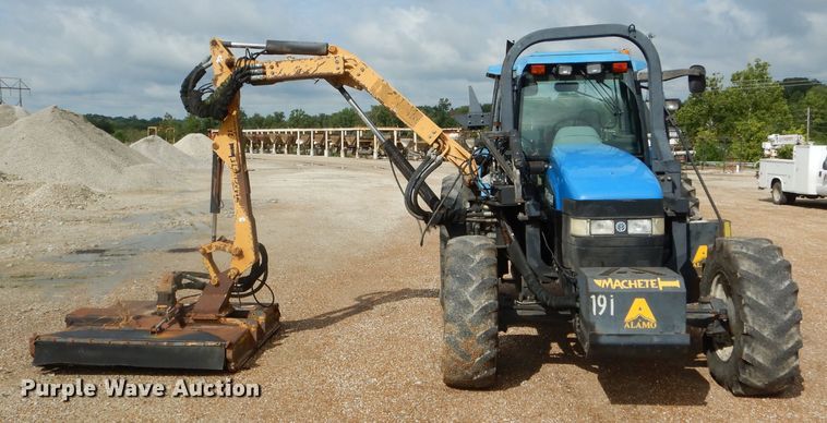 image for item DH6071 2000 New Holland TM115 MFWD tractor