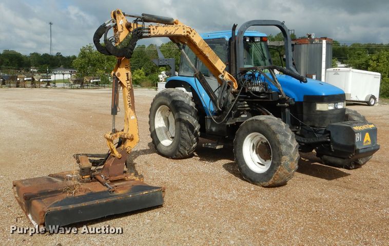 image for item DH6071 2000 New Holland TM115 MFWD tractor