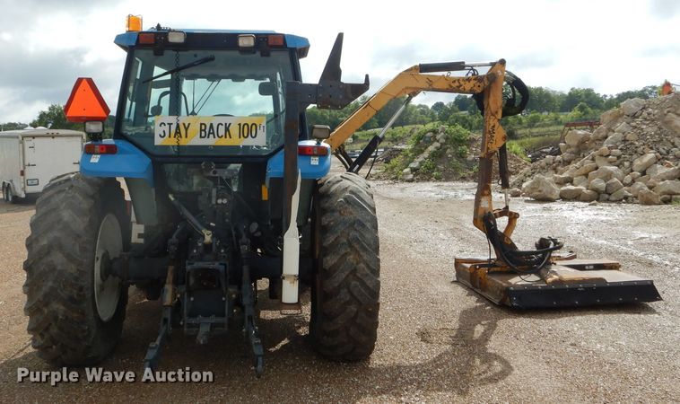 image for item DH6071 2000 New Holland TM115 MFWD tractor