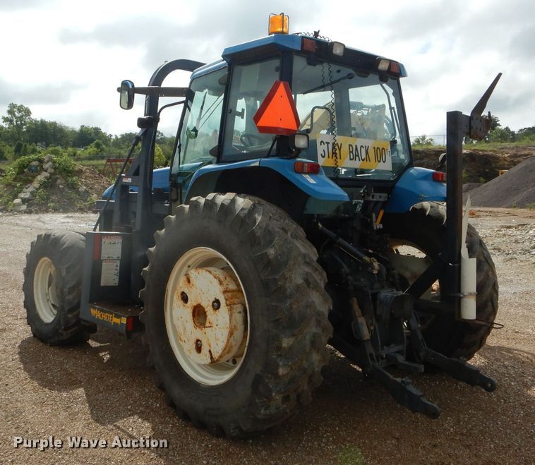 image for item DH6071 2000 New Holland TM115 MFWD tractor