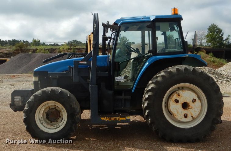 image for item DH6071 2000 New Holland TM115 MFWD tractor