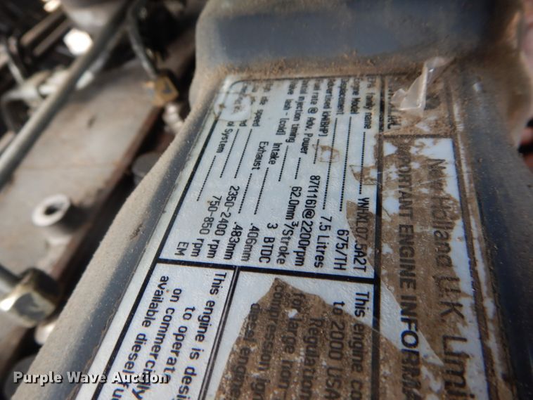 image for item DH6071 2000 New Holland TM115 MFWD tractor