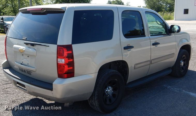 image for item DI0598 2012 Chevrolet Tahoe Police SUV