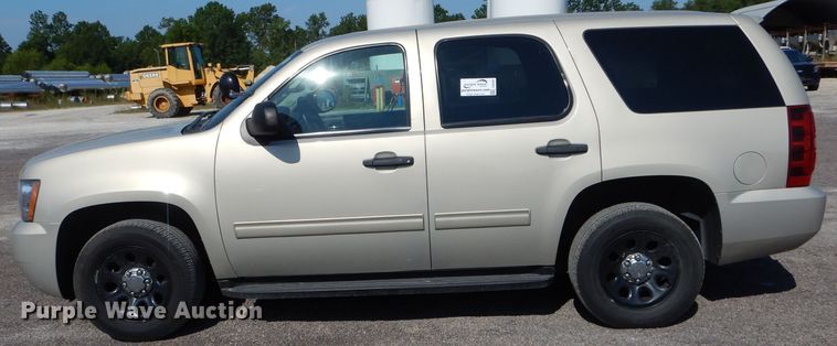 image for item DI0598 2012 Chevrolet Tahoe Police SUV