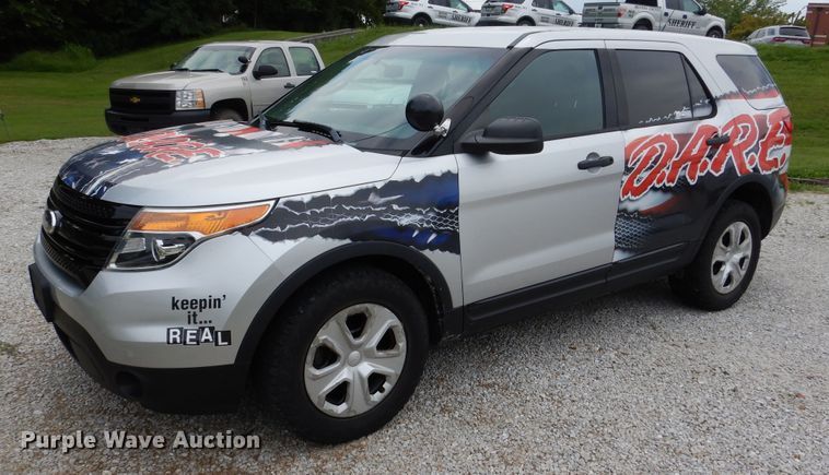 image for item DY9849 2013 Ford Explorer Police Interceptor SUV