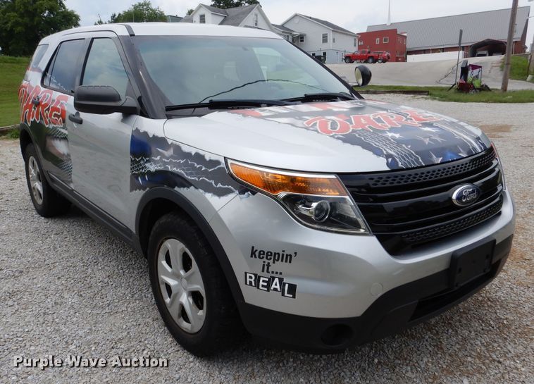 image for item DY9849 2013 Ford Explorer Police Interceptor SUV