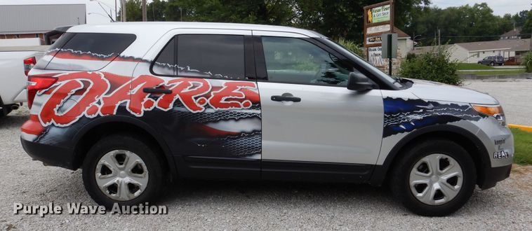 image for item DY9849 2013 Ford Explorer Police Interceptor SUV