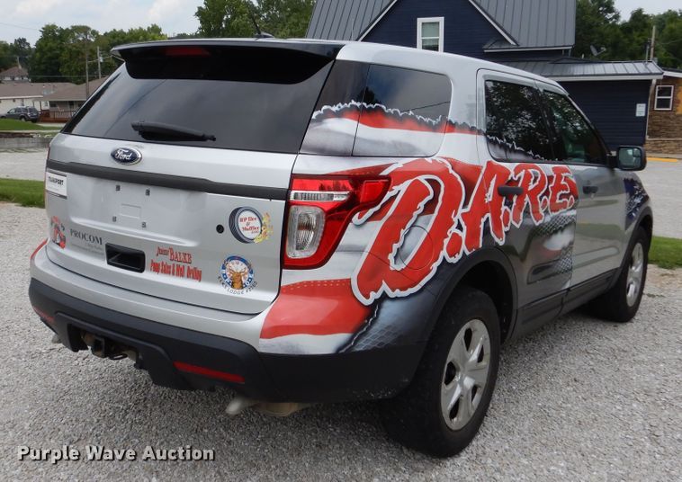 image for item DY9849 2013 Ford Explorer Police Interceptor SUV