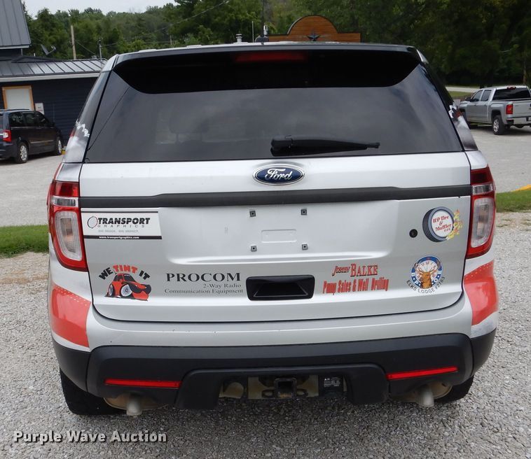 image for item DY9849 2013 Ford Explorer Police Interceptor SUV