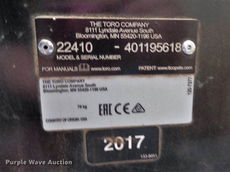 image for item EV9709 Toro Dingo 320D compact utility loader