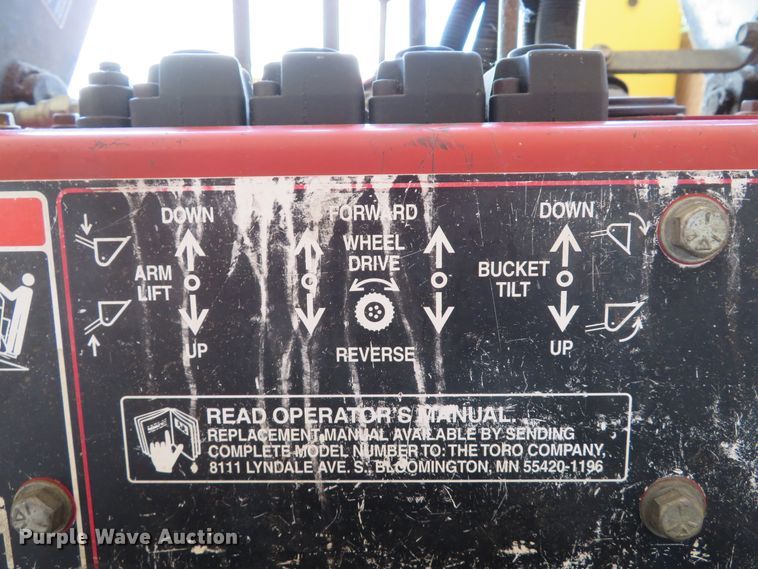 image for item EV9709 Toro Dingo 320D compact utility loader