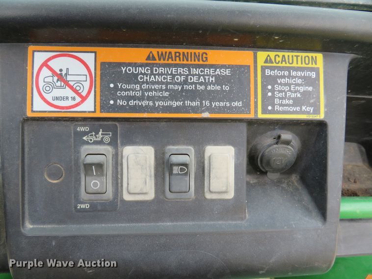 image for item EV9712 John Deere Gator HPX utility vehicle