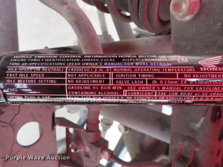 image for item EV9713 2003 Honda TRX250TM ATV