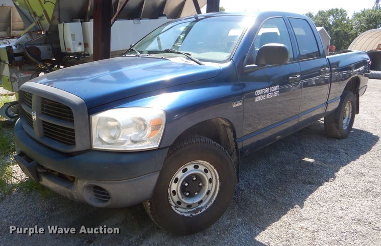 image for item FC9764 2007 Dodge Ram 1500 Quad Cab pickup truck