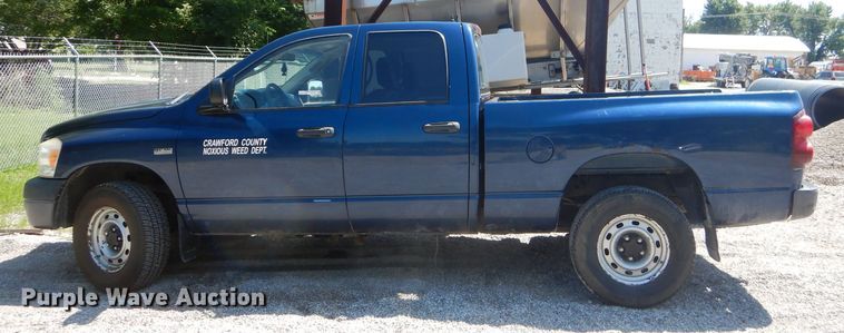 image for item FC9764 2007 Dodge Ram 1500 Quad Cab pickup truck