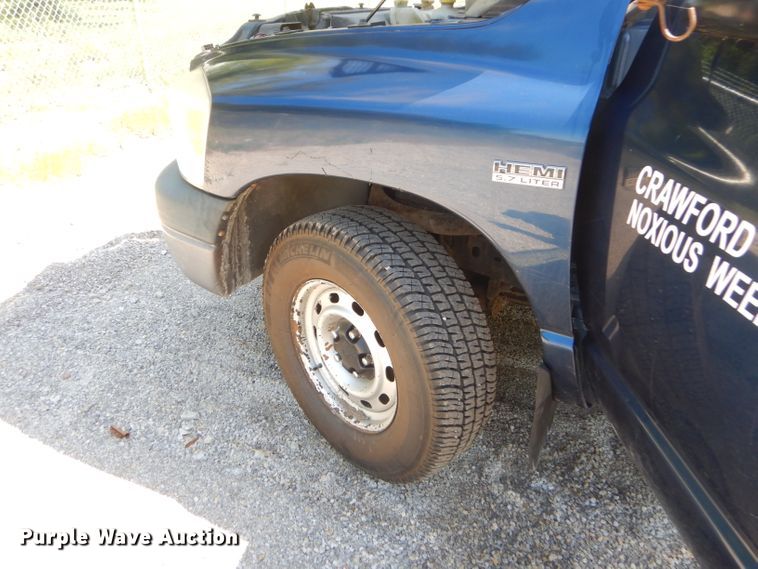 image for item FC9764 2007 Dodge Ram 1500 Quad Cab pickup truck