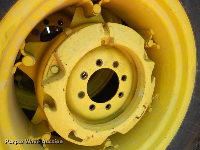 image for item FC9808 (2) 14.9-28 tires and wheels