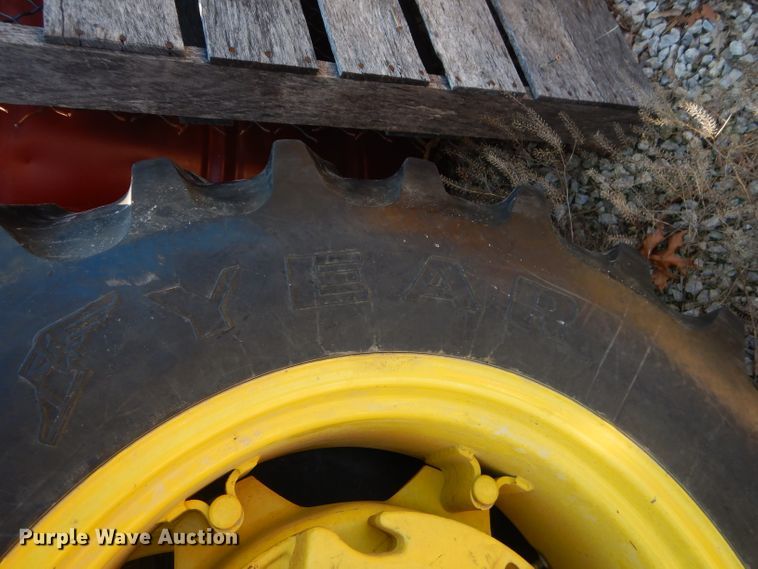 image for item FC9808 (2) 14.9-28 tires and wheels