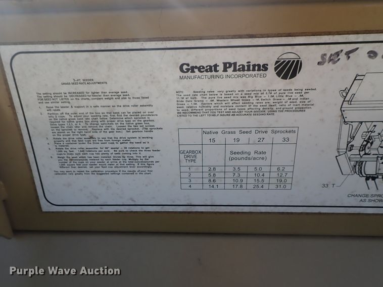 image for item FE9969 Land Pride PSN2096 over seeder