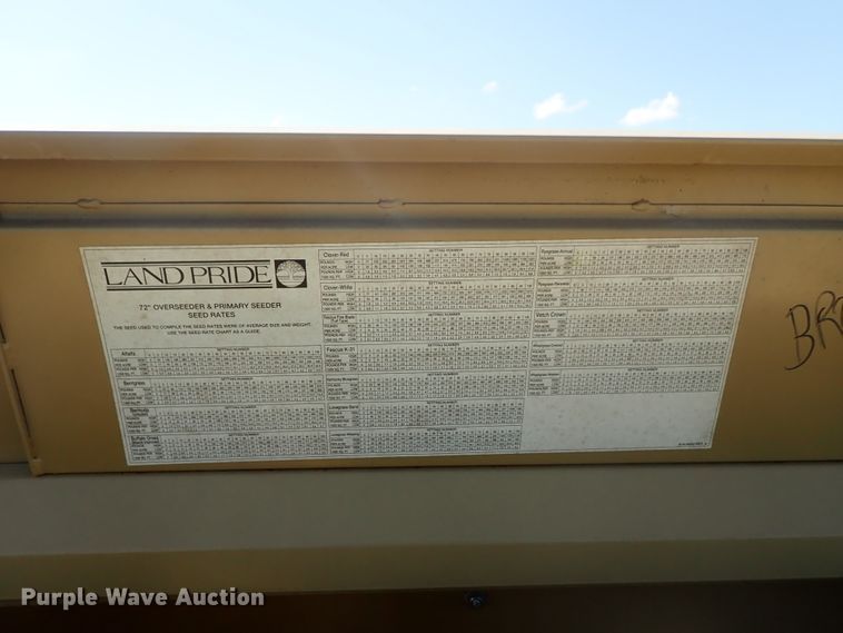 image for item FE9969 Land Pride PSN2096 over seeder