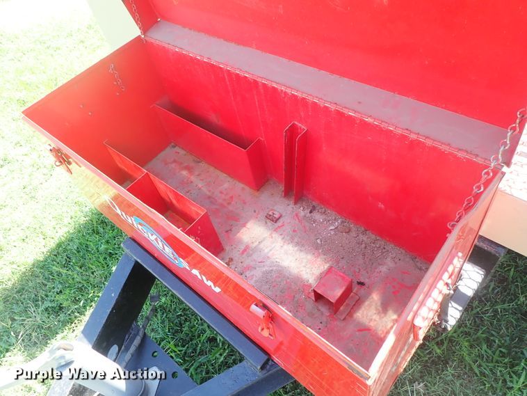 image for item FE9982 Shop built utility bed trailer