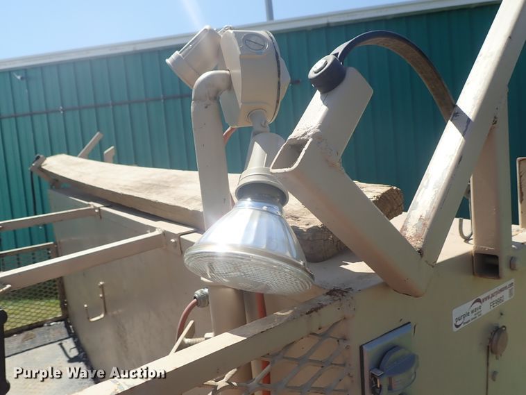 image for item FE9982 Shop built utility bed trailer