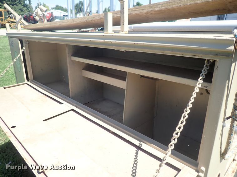 image for item FE9982 Shop built utility bed trailer