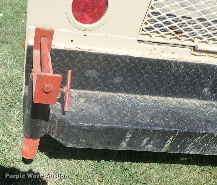 image for item FE9982 Shop built utility bed trailer