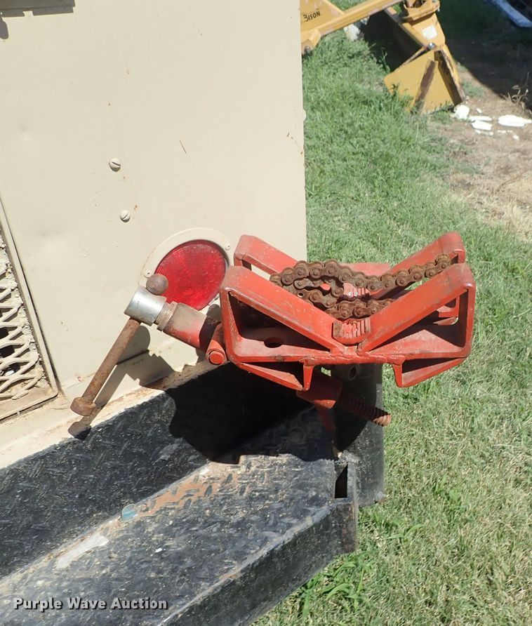 image for item FE9982 Shop built utility bed trailer