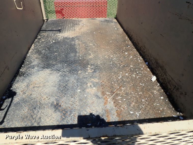 image for item FE9982 Shop built utility bed trailer