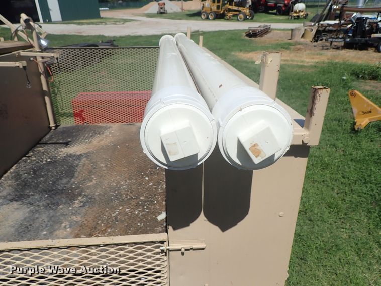 image for item FE9982 Shop built utility bed trailer