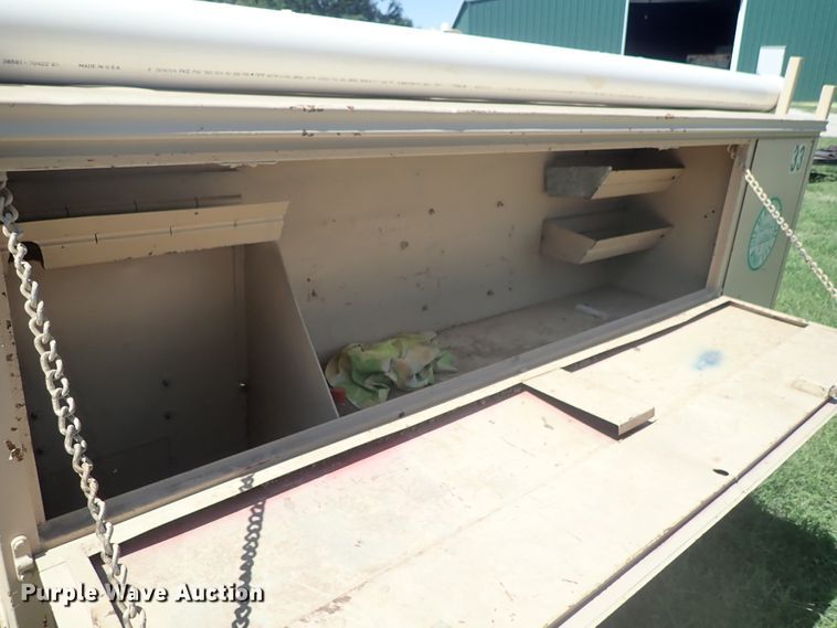 image for item FE9982 Shop built utility bed trailer