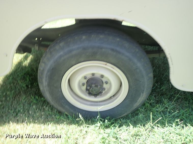 image for item FE9982 Shop built utility bed trailer