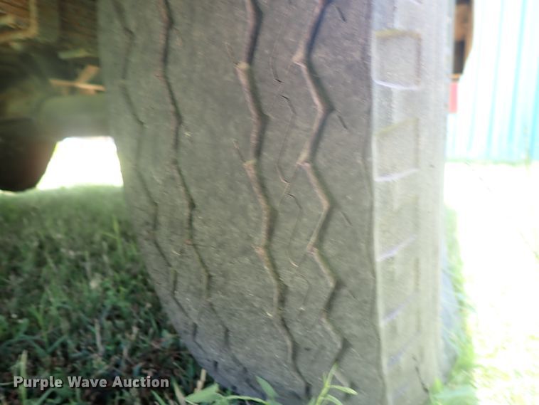 image for item FE9982 Shop built utility bed trailer