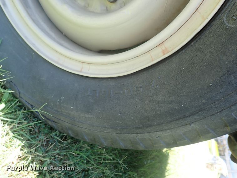 image for item FE9982 Shop built utility bed trailer