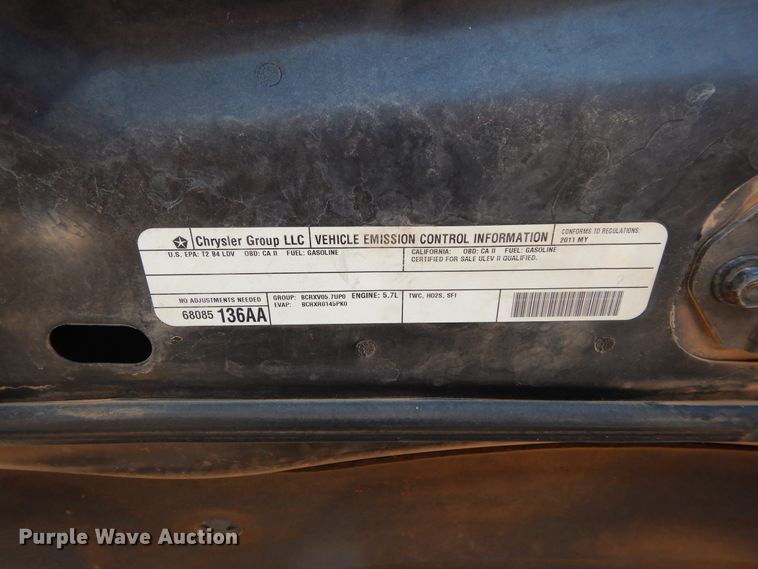 image for item FI9973 2011 Dodge Charger Police