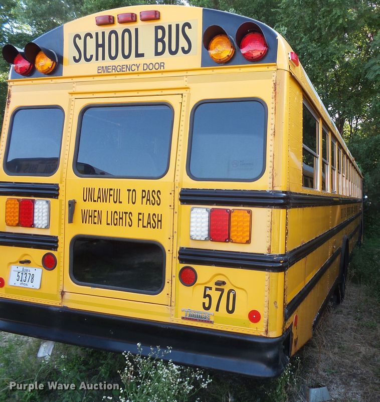 image for item FU9303 2010 Thomas Built Saf-T-Liner EF school bus