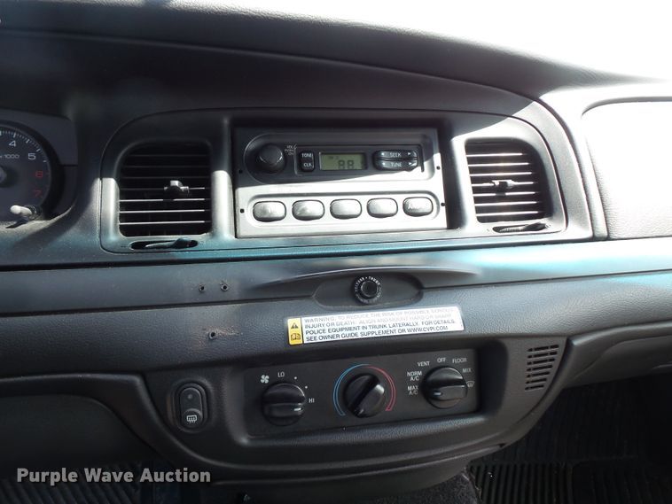 image for item FU9341 2007 Ford Crown Victoria Police Interceptor