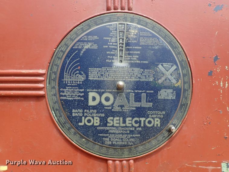 image for item GB9295 Do All bandsaw