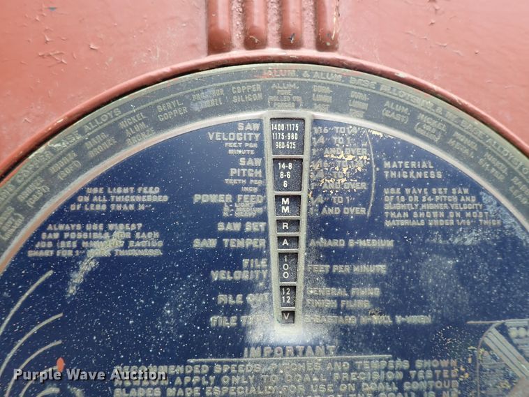 image for item GB9295 Do All bandsaw