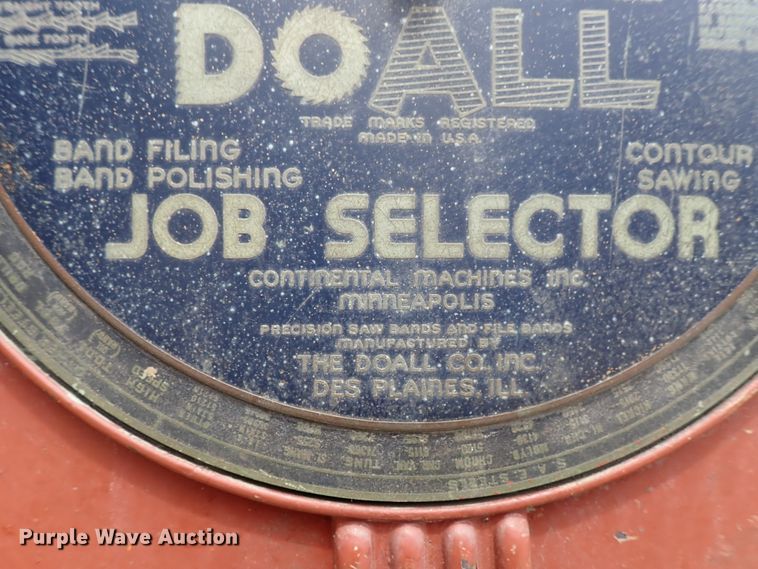 image for item GB9295 Do All bandsaw