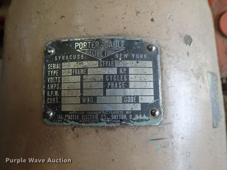 image for item GB9296 Porter Cable D1 sander/grinder