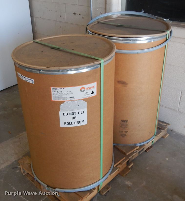 image for item GG9015 (4) barrels of Hobart FabCor Edge MC welding wire