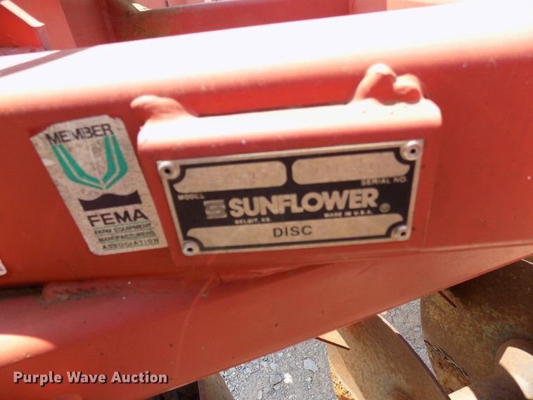 image for item DB9501 Sunflower disk