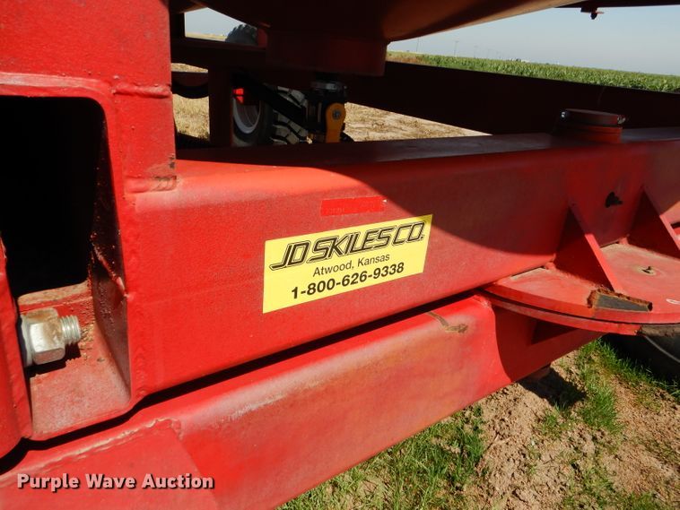 image for item DC5007 JD Skiles fertilizer tank trailer