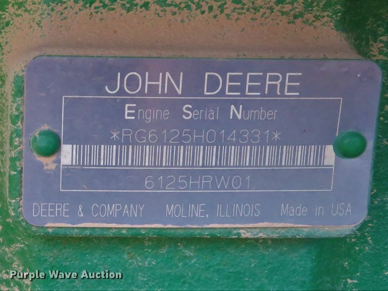 image for item DE8265 2000 John Deere 9400 4WD tractor