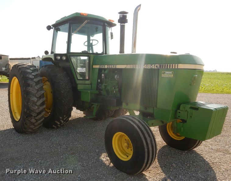 image for item DF6601 1981 John Deere 4840 tractor